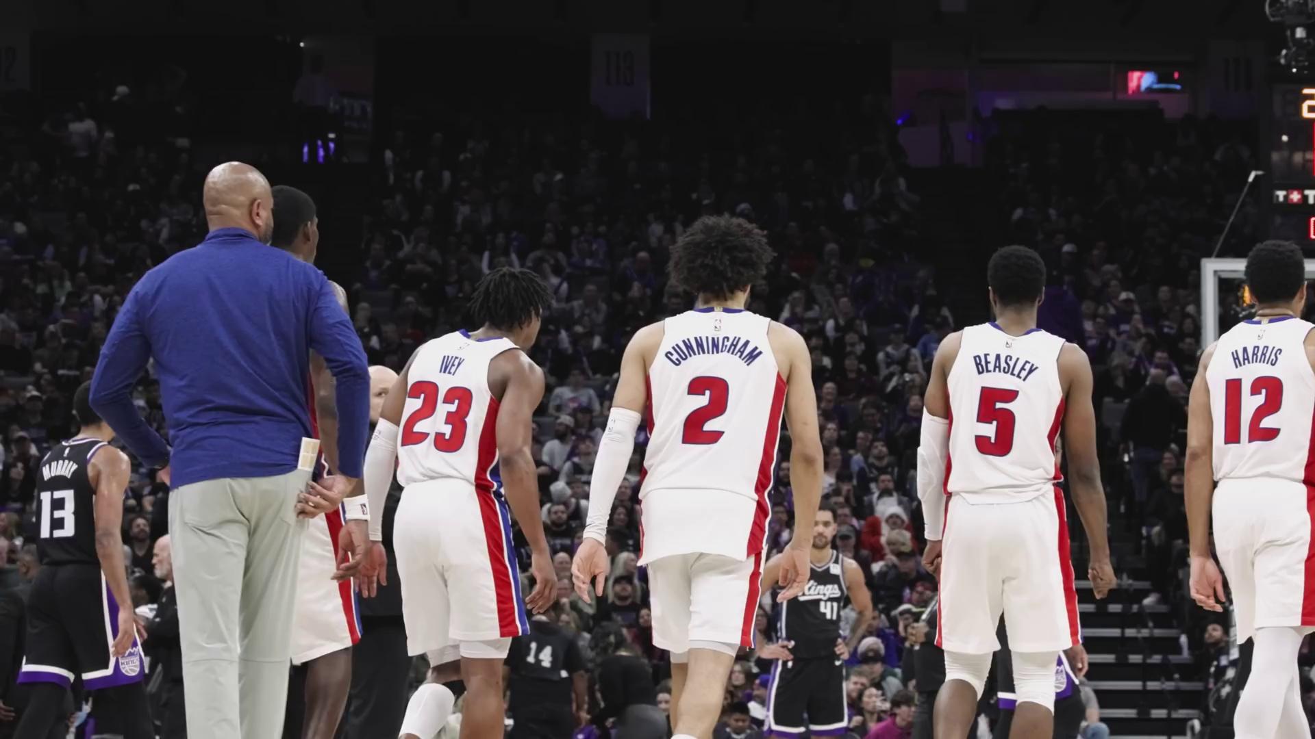 关于底特律活塞今晨门线救险；志在足总杯名次提升；气氛紧张；球探报告显示潜力的信息